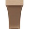 Ekena Millwork 8"W x 24"D x 16"H Classic Helena Rough Cedar Woodgrain TimberThane Corbel, Primed Tan CORUR08X24X16HELRCPR - alternate 6